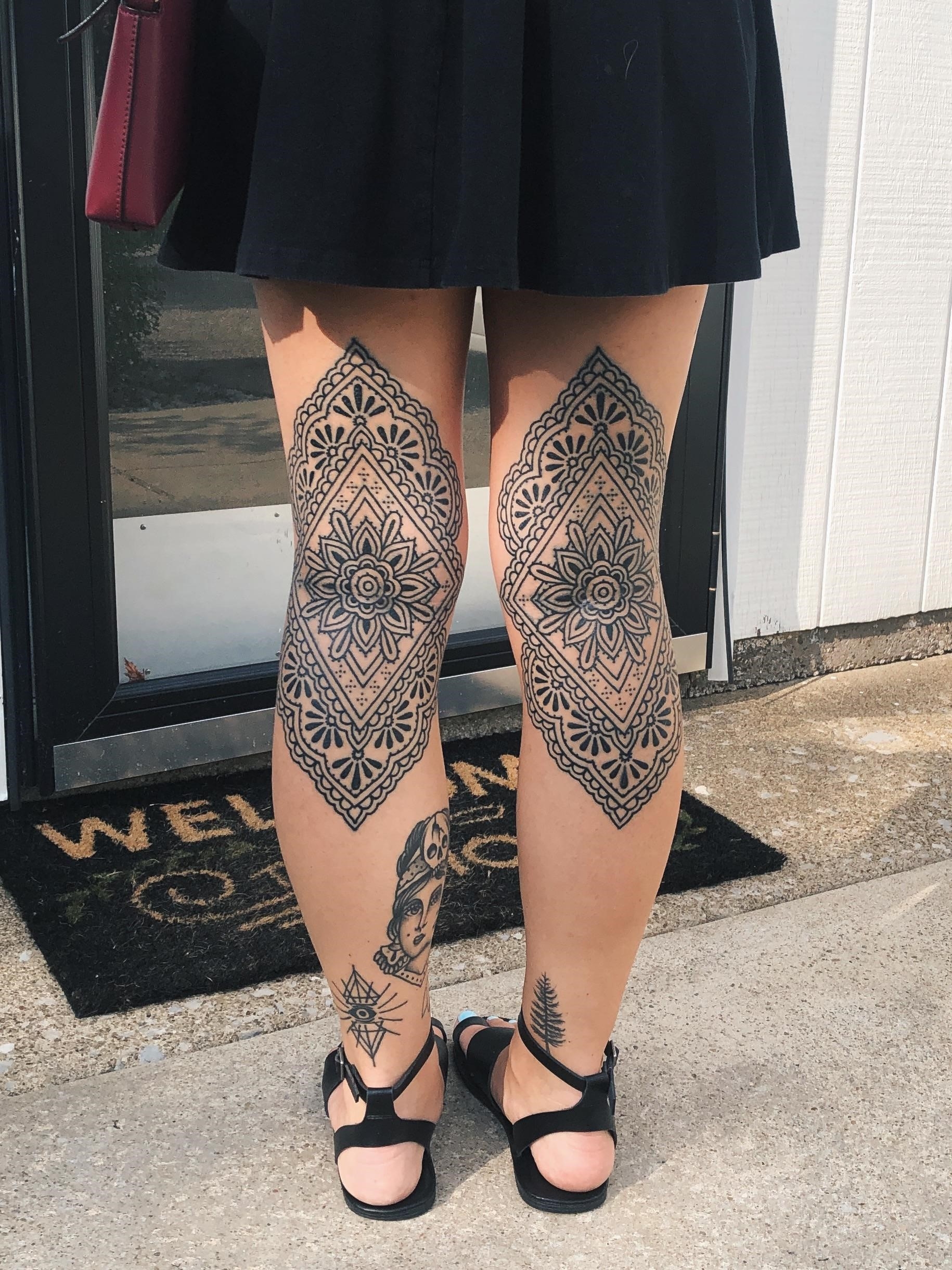 Knee Tattoos