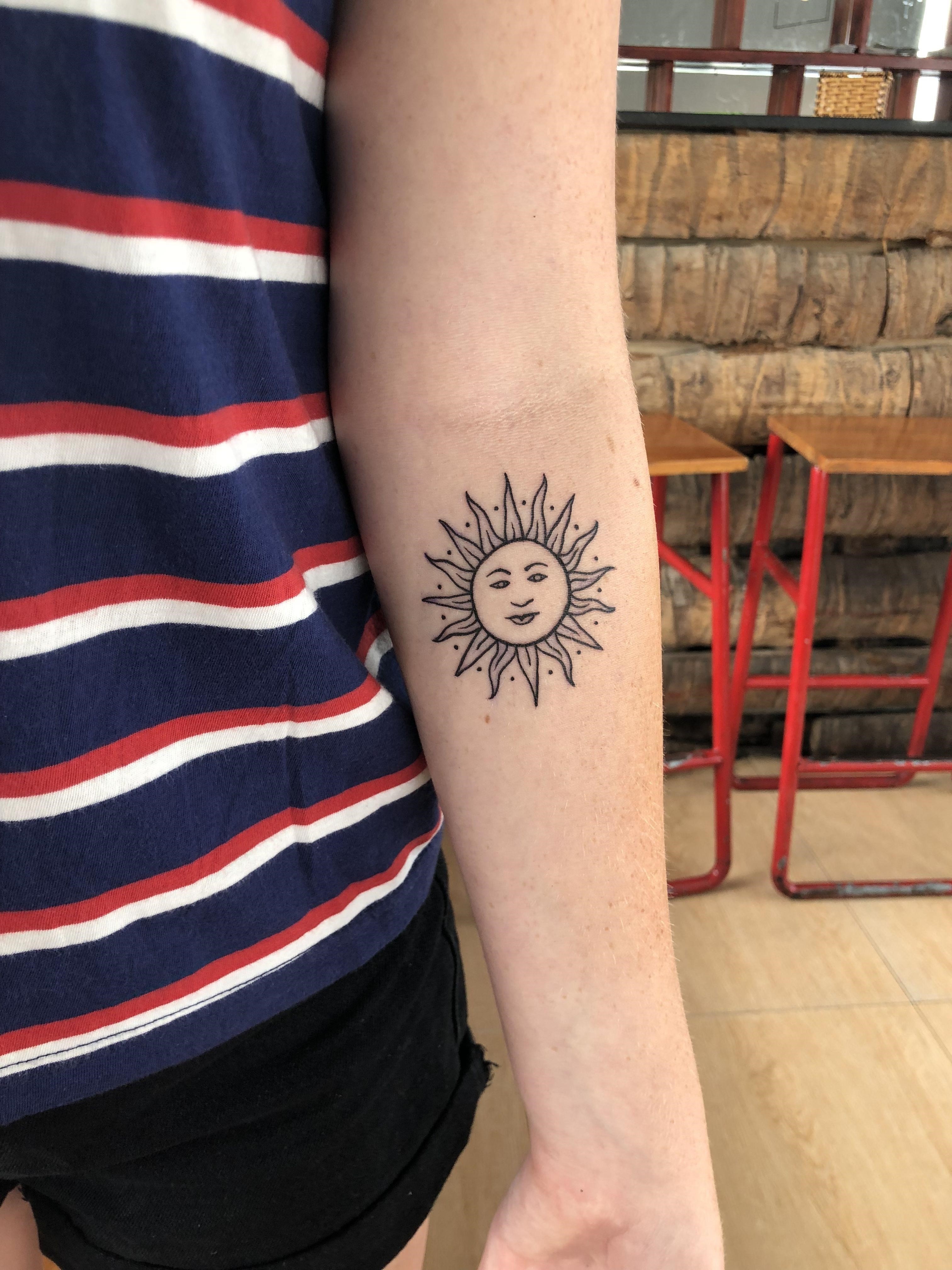 Sun Tattoo